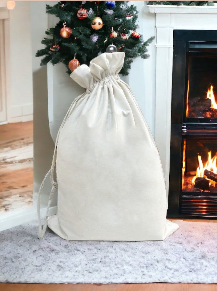 Personalised Christmas Santa Sack Name Believes
