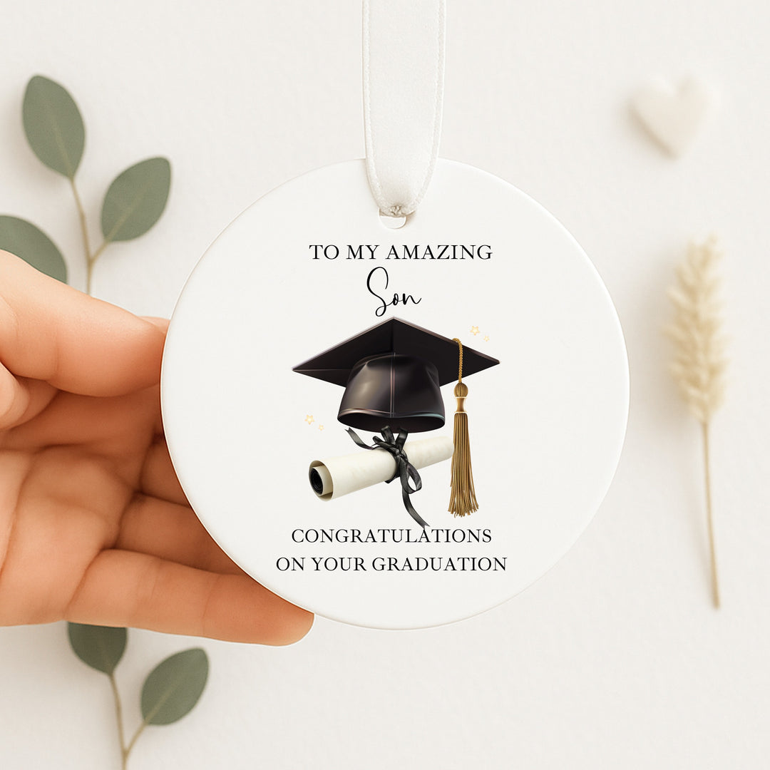 Son Graduation Keepsake Ornament