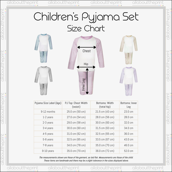 Personalised Bow Tie Wreath Page Boy Pyjamas
