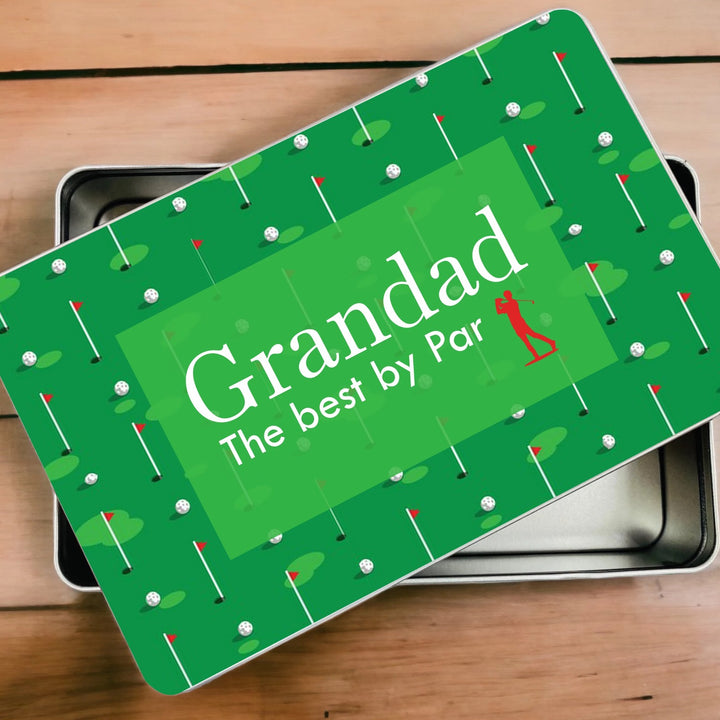 Green Grandad’s Golf Tin