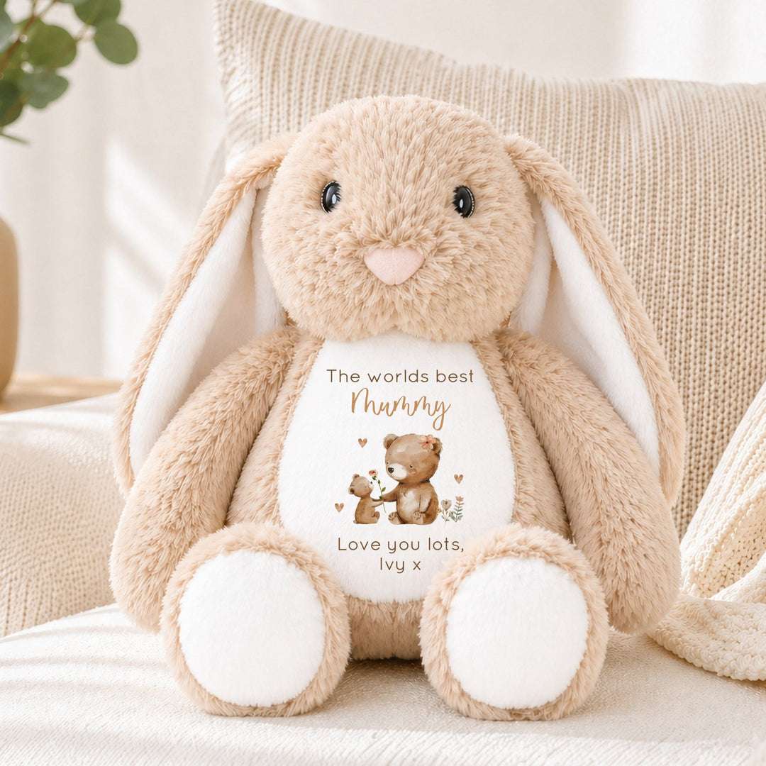 Personalised Brown Bears Worlds Best Mummy Mother&