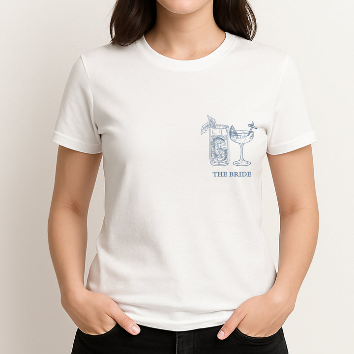 Personalised Blue Last Toast Hen Do T-Shirts
