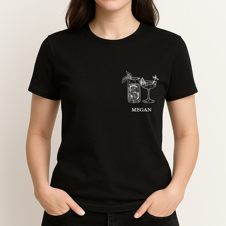 Personalised Blue Last Toast Hen Do T-Shirts
