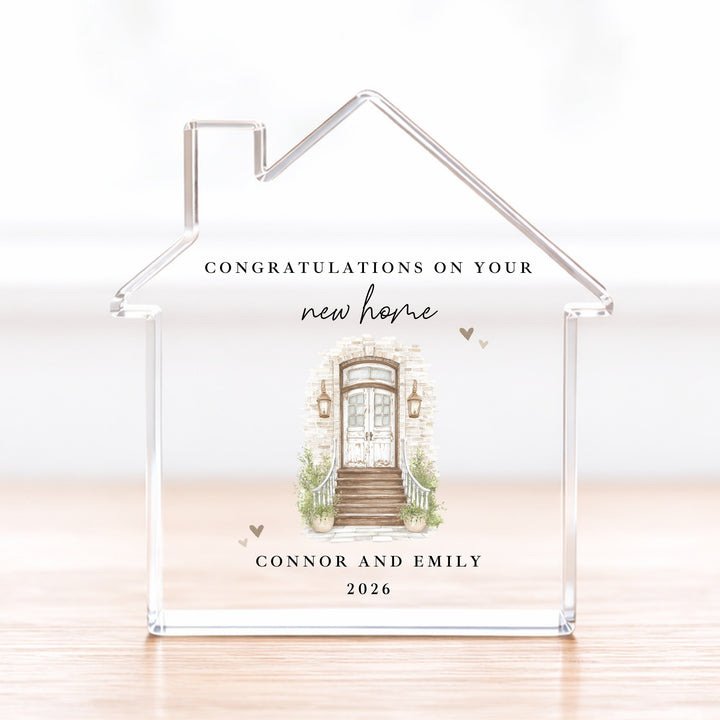 Personalised Front Door New Home Gift