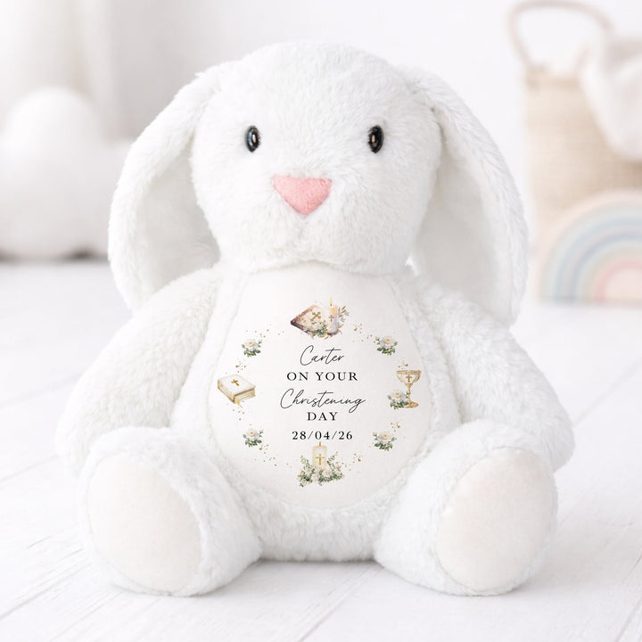 Personalised On Your Christening Day Soft Toy