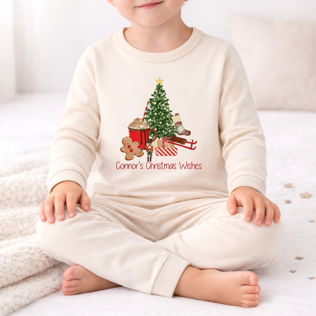 Personalised Christmas Tree Pyjamas