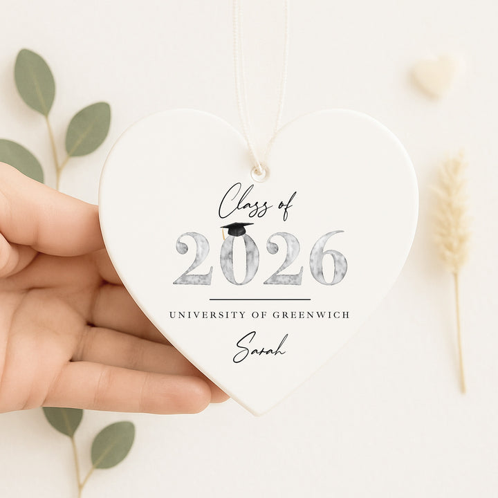 Personalised Class of 2026 Graduation Ornament