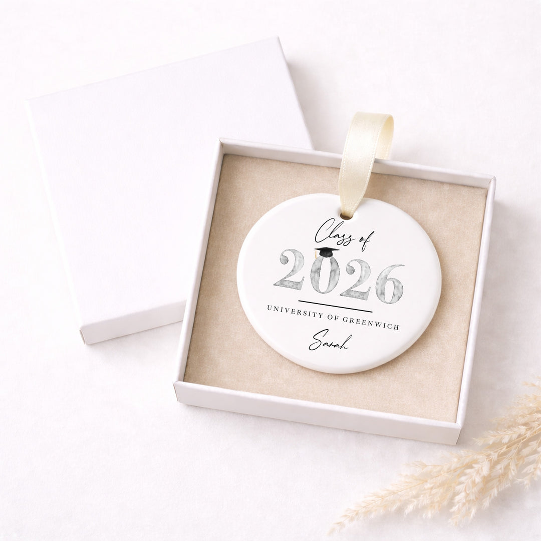 Personalised Class of 2026 Graduation Ornament