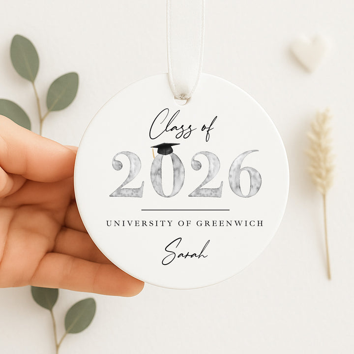 Personalised Class of 2026 Graduation Ornament