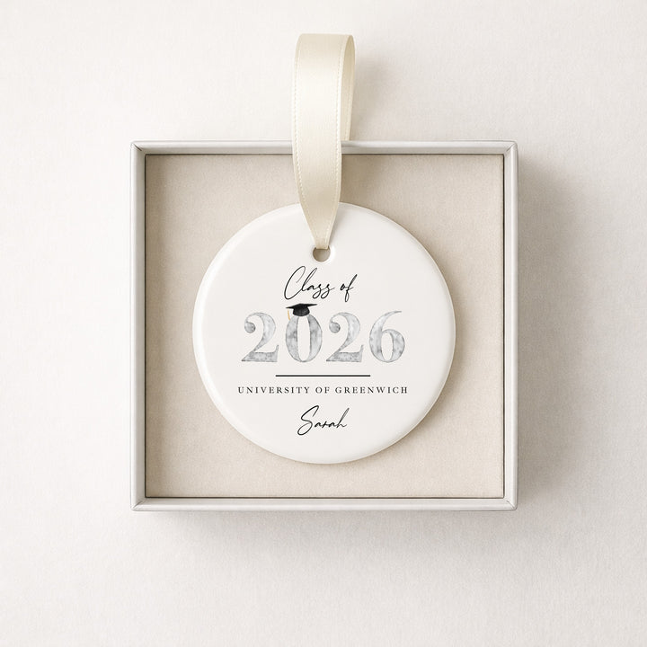 Personalised Class of 2026 Graduation Ornament
