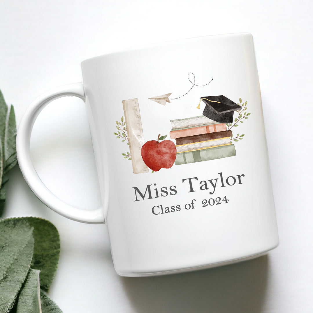 Personalised Books Class Of Teacher Gift Mug