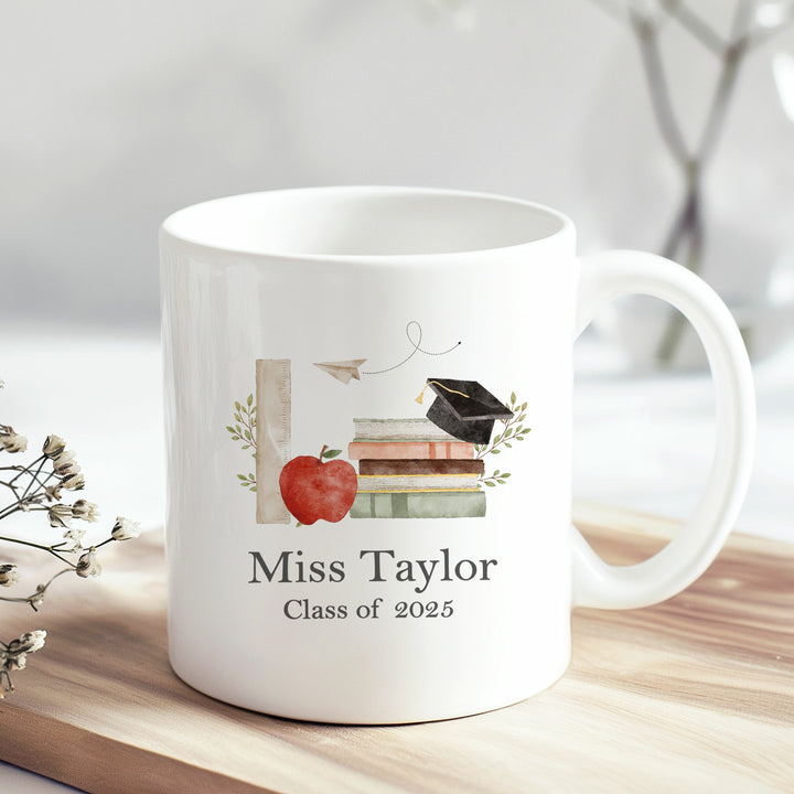 Personalised Books Class Of Teacher Gift Mug
