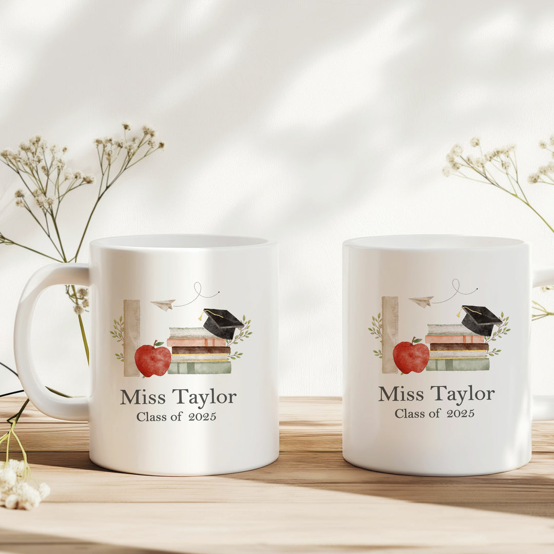 Personalised Books Class Of Teacher Gift Mug