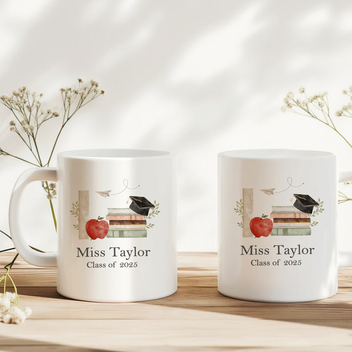Personalised Books Class Of Teacher Gift Mug