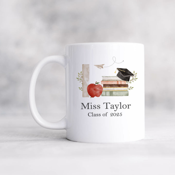 Personalised Books Class Of Teacher Gift Mug