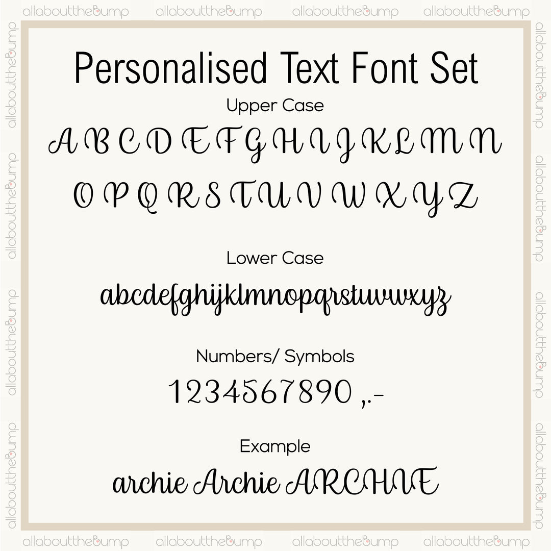 Personalised Nursery Art Work Folder