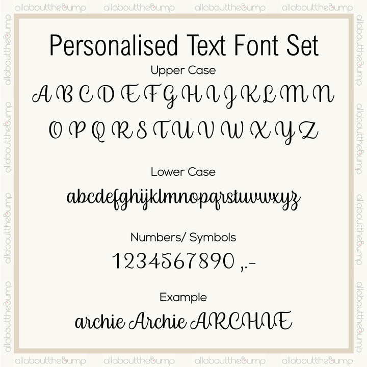 Personalised Nursery Art Work Folder