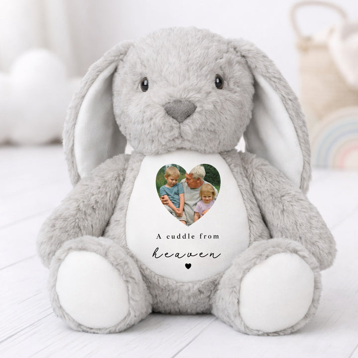 Personalised Photo A Cuddle From Heaven Soft Toy
