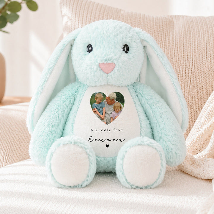 Personalised Photo A Cuddle From Heaven Soft Toy
