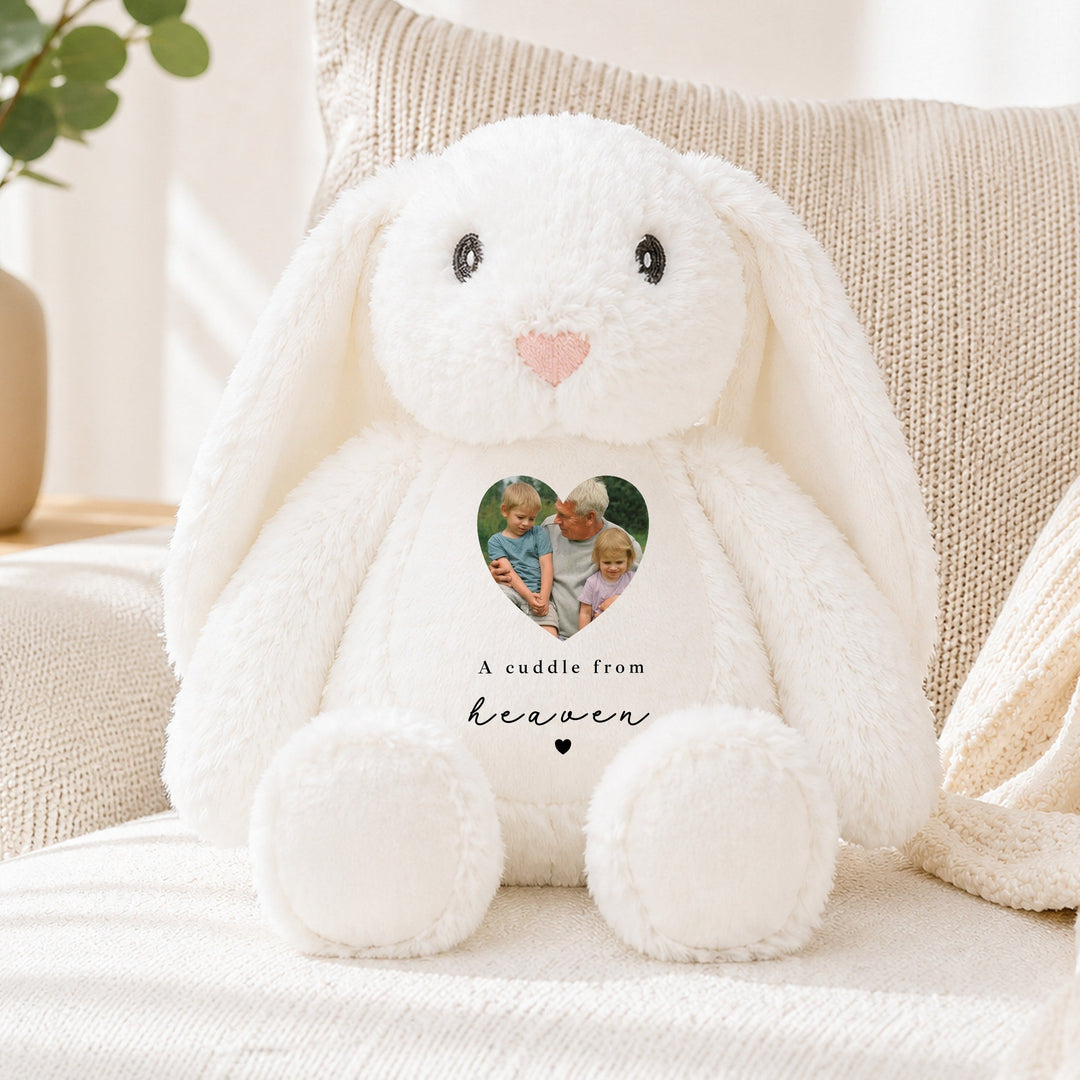 Personalised Photo A Cuddle From Heaven Soft Toy