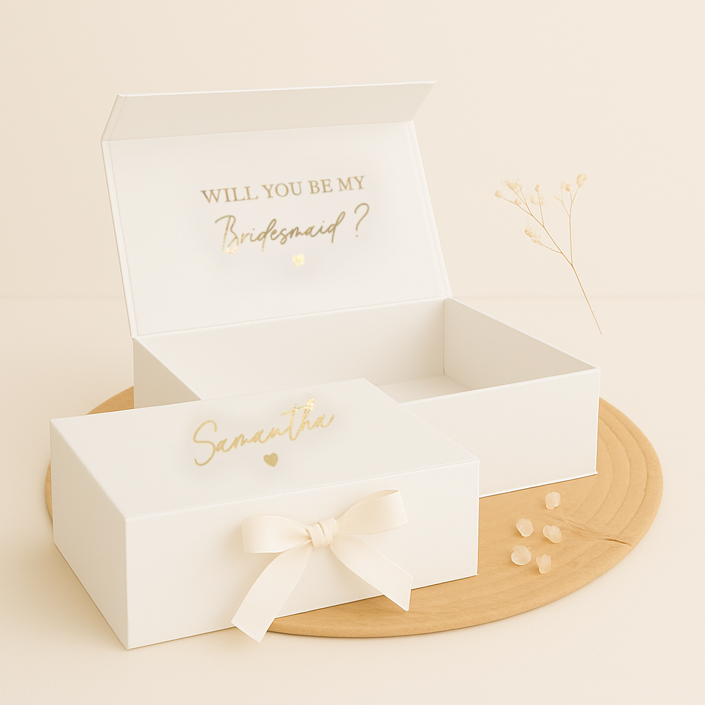 Personalised Will You Be My Bridesmaid Proposal Gift Box