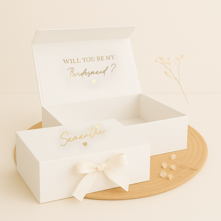 Personalised Will You Be My Bridesmaid Proposal Gift Box