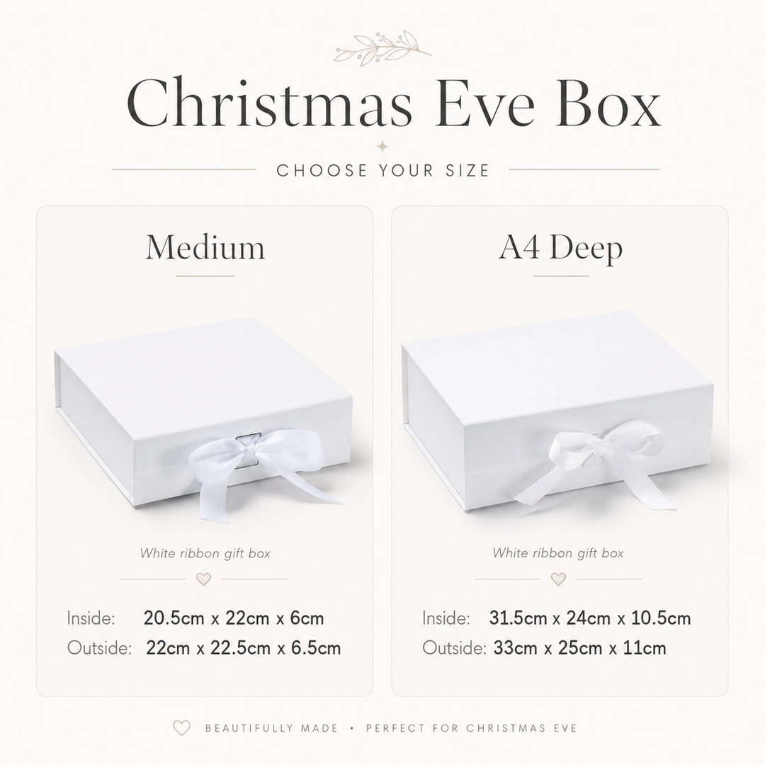 Personalised Pooh Bear Tree Christmas Eve Box