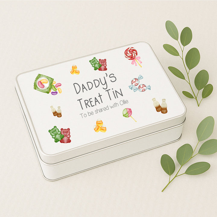 Personalised Daddy’s Sweets Treat Tin