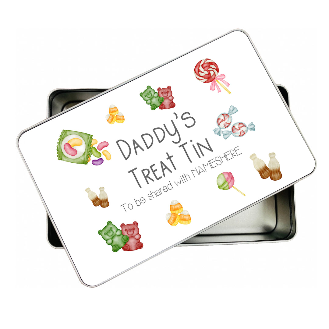 Personalised Daddy’s Sweets Treat Tin