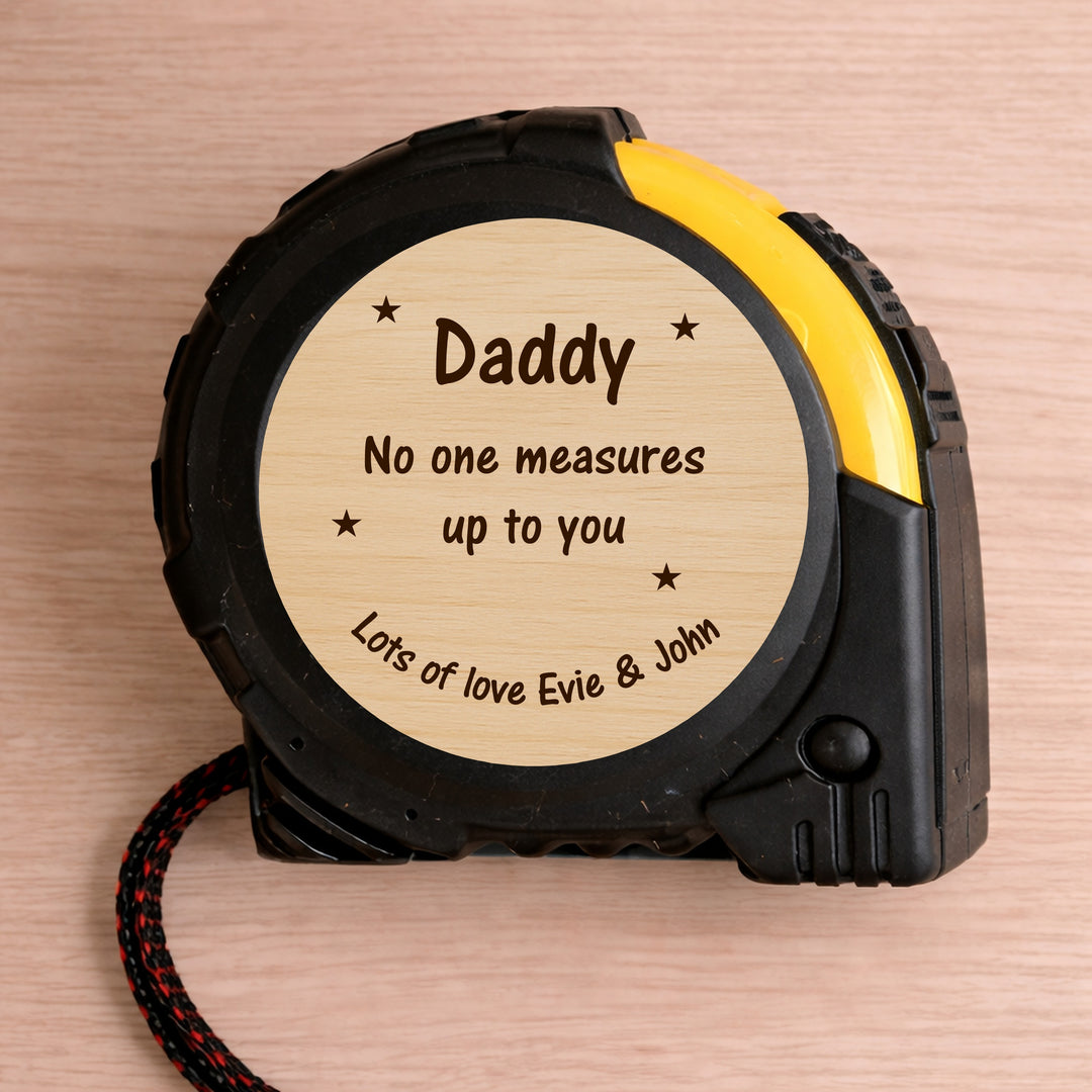 Personalised No One Measures Up Tape Measure