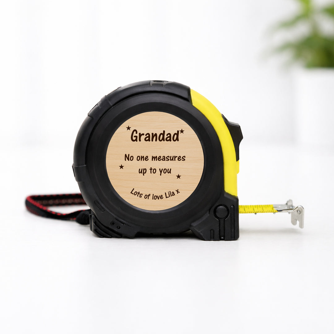 Personalised No One Measures Up Tape Measure