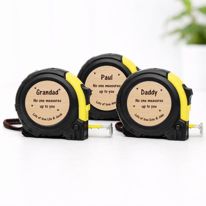 Personalised No One Measures Up Tape Measure