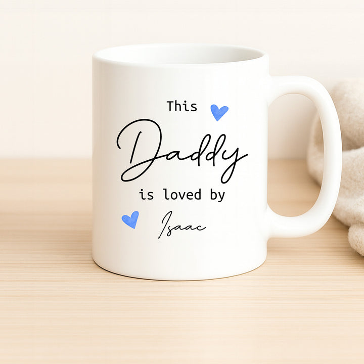 Personalised Dad Loved By Photo Mug