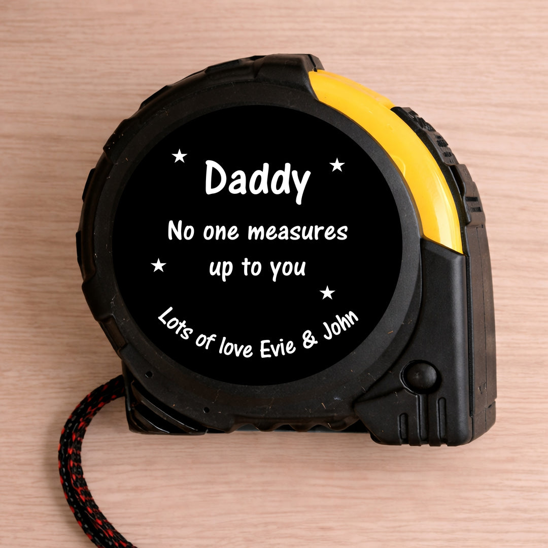 Personalised No One Measures Up Tape Measure