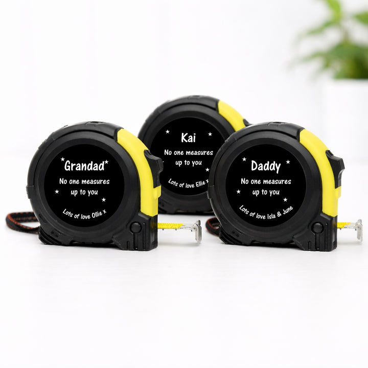 Personalised No One Measures Up Tape Measure
