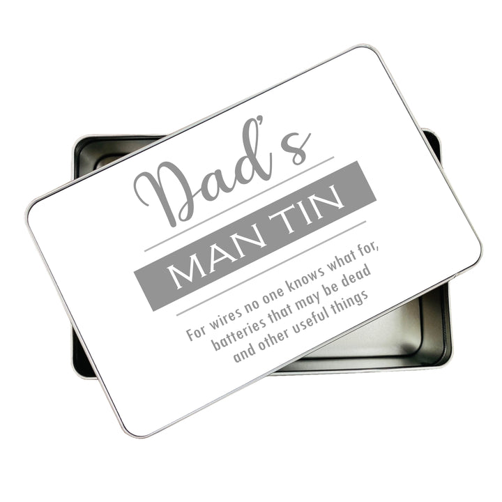Personalised Dad’s Man Tin