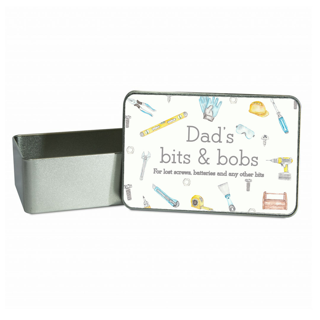 Dad’s Man Tin – Personalised Gift for Him