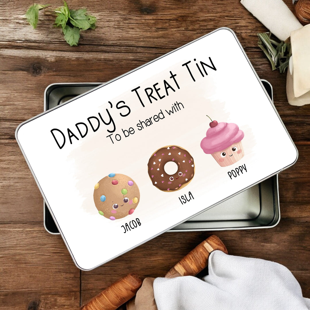 Personalised Daddy’s Treat Tin