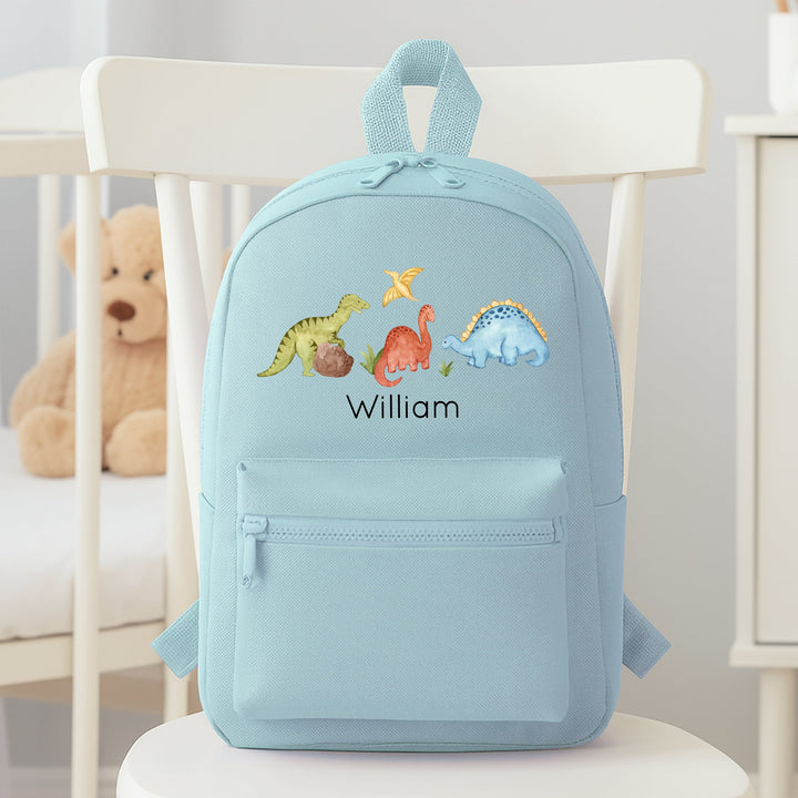 Personalised Dinosaur Toddler Backpack