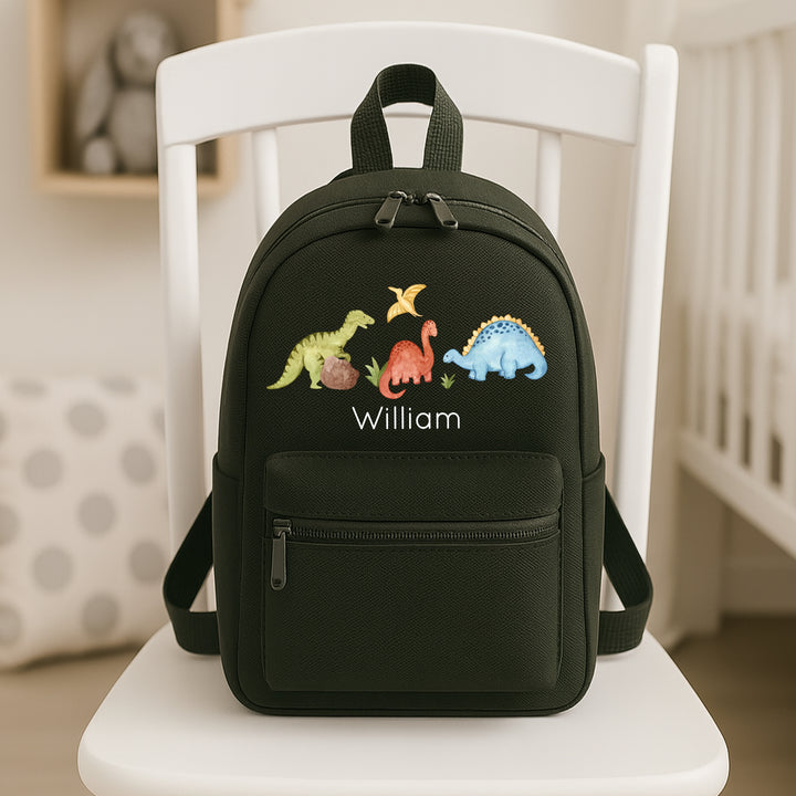 Personalised Dinosaur Toddler Backpack