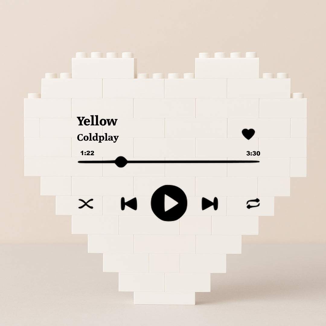 Our Song Anniversary Building Blocks