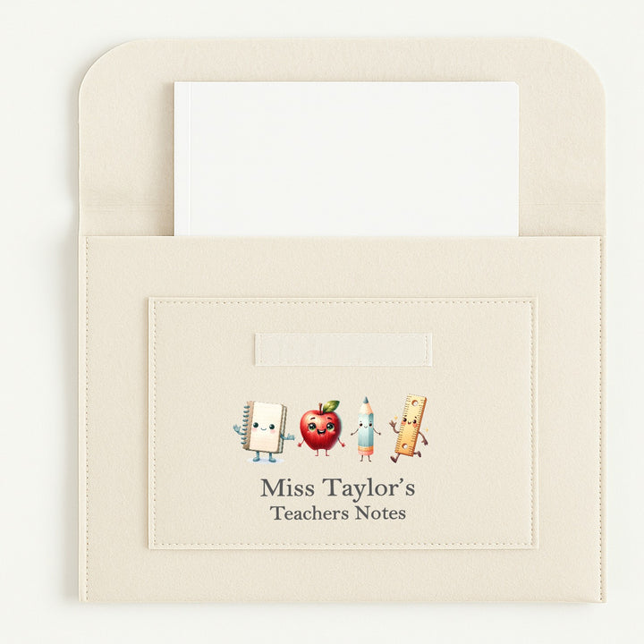 Personalised Charcaters Teacher Notes Folder