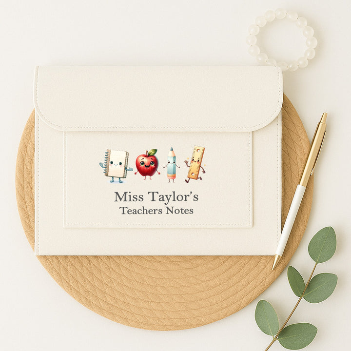 Personalised Charcaters Teacher Notes Folder