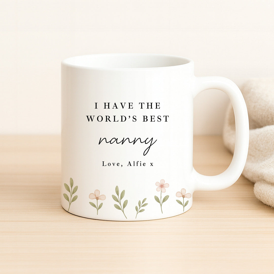 Personalised Floral Have The World&
