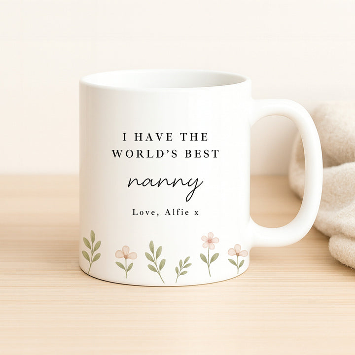 Personalised Floral Have The World&