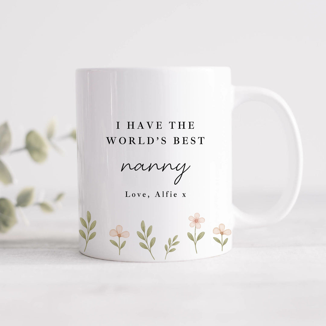 Personalised Floral Have The World&