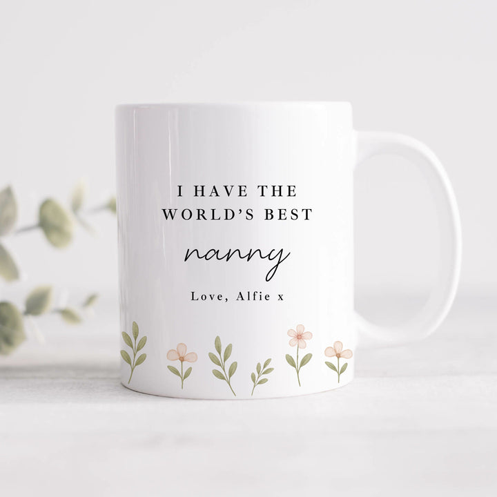 Personalised Floral Have The World&