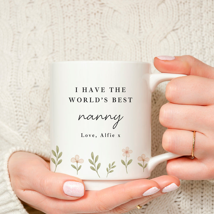 Personalised Floral Have The World&