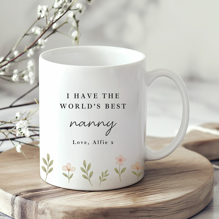 Personalised Floral Have The World&