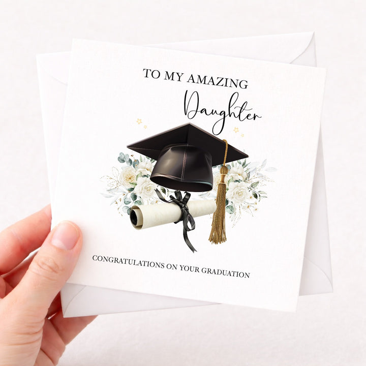 To My Daughter Graduation Card